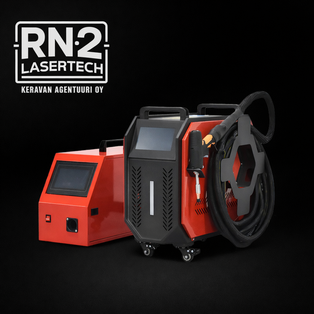 RN-2 Lasertech 2000w 4-1 Yhdistelmä laserhitsauskone (ilmajäähdytetty)